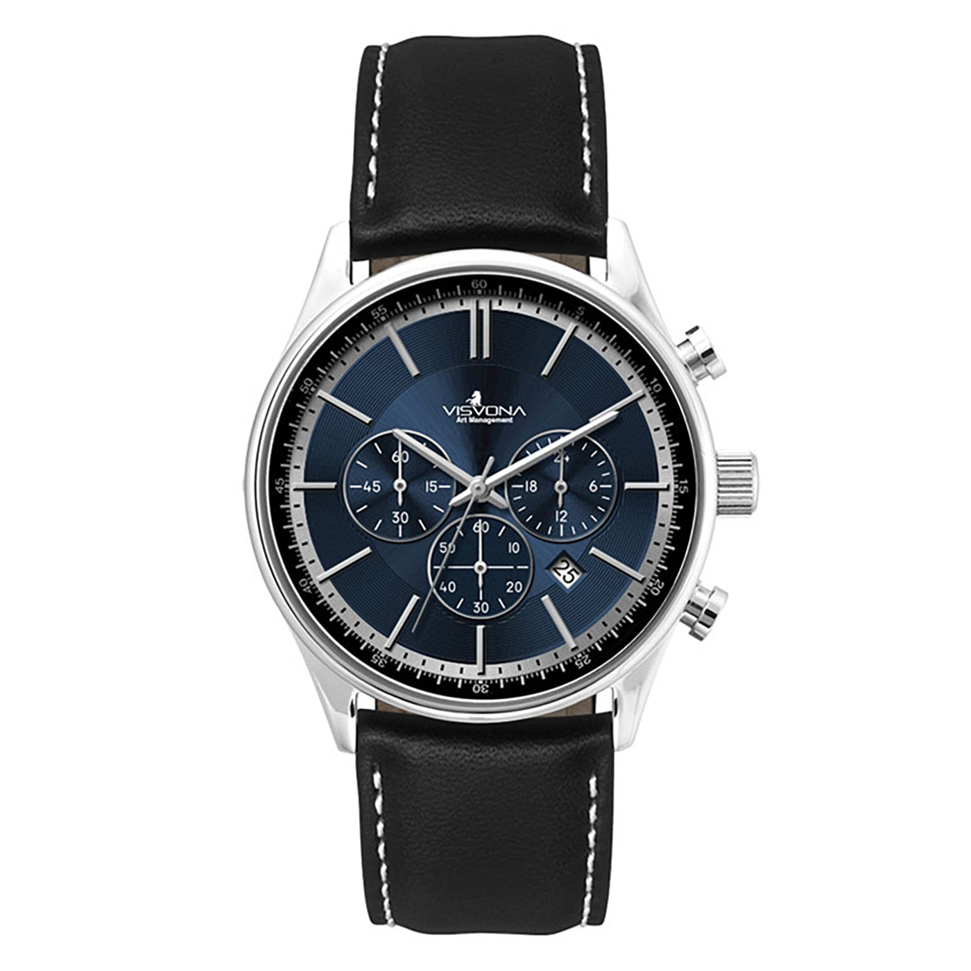 41mm Blue Sunray Dial Chronograph - WC3022