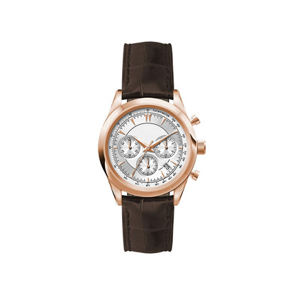 34mm Rose Gold Chronograph Watch