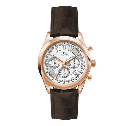 34mm Rose Gold Chronograph Watch - WC3053
