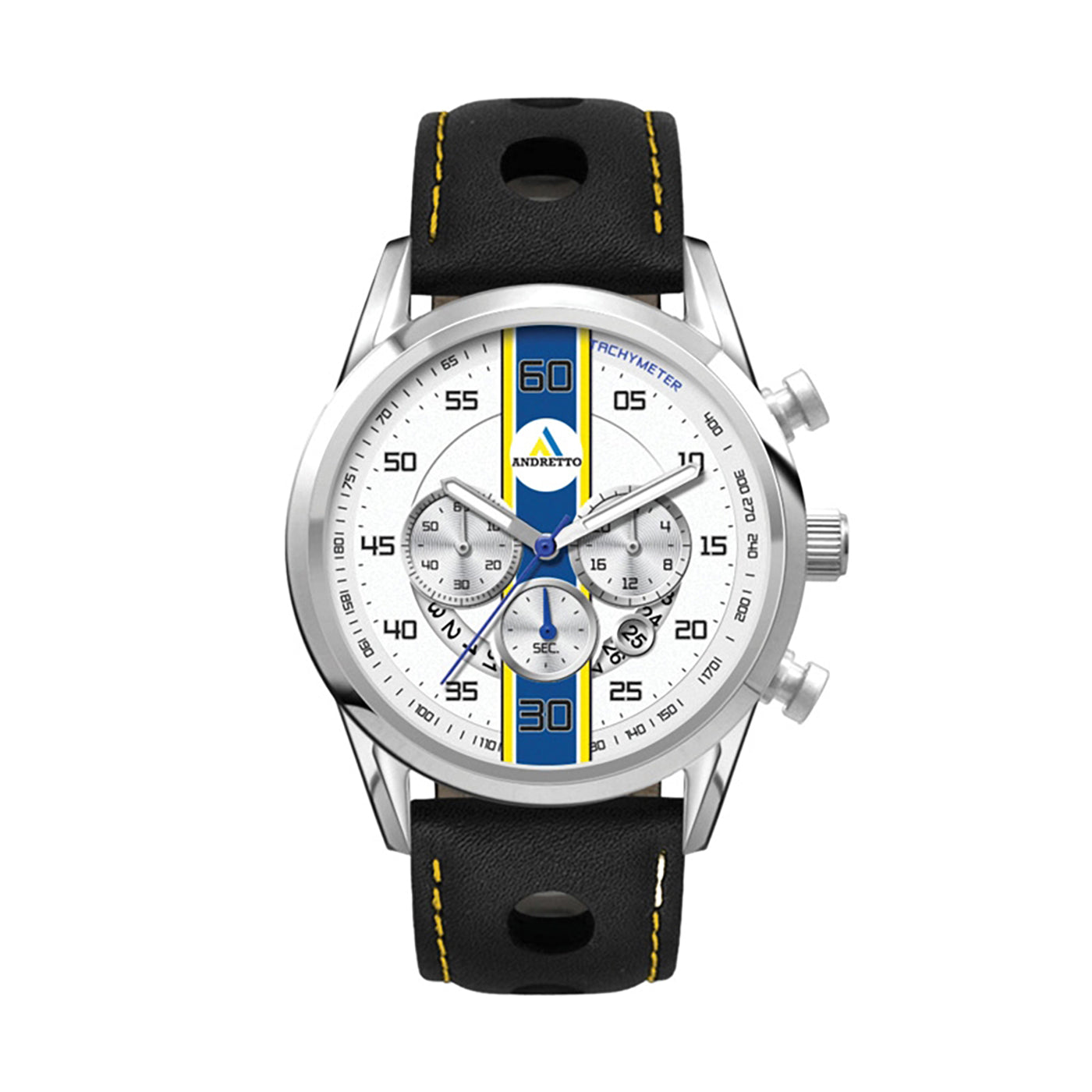 42mm Brushed Steel Chronograph Watch - WC3057