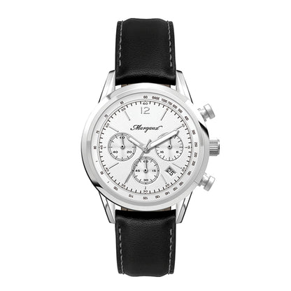 34mm Chronograph Watch White Dial - WC3065
