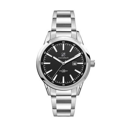 34mm Silver Case Water-Resistant Watch - WC3155
