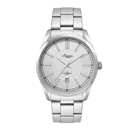 42mm Stainless Steel Watch with Folded Band - WC5102