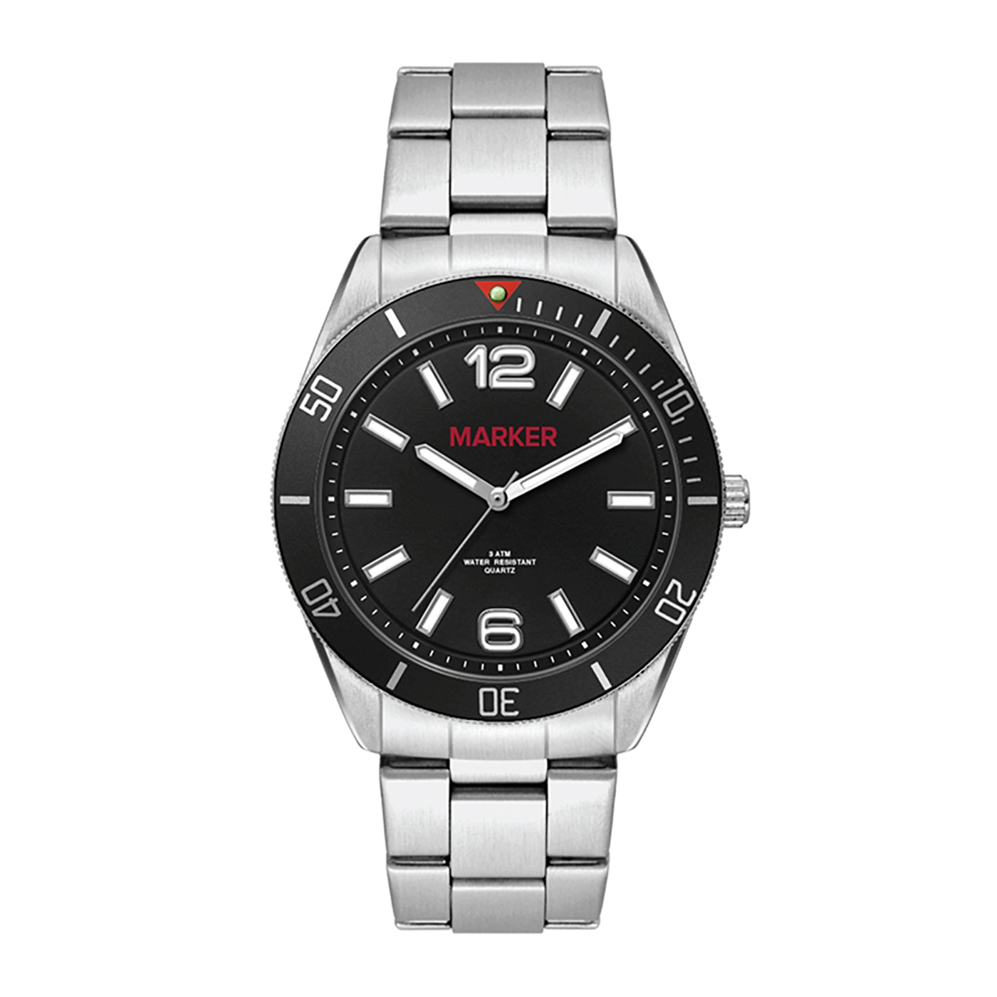42mm Stainless Steel Rotating Bezel Watch - WC5186