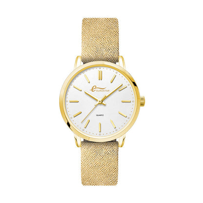 30.5mm Gold Metal Watch - Gold Strap