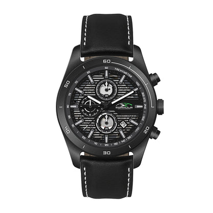 42mm Black Steel Chronograph - WC6514