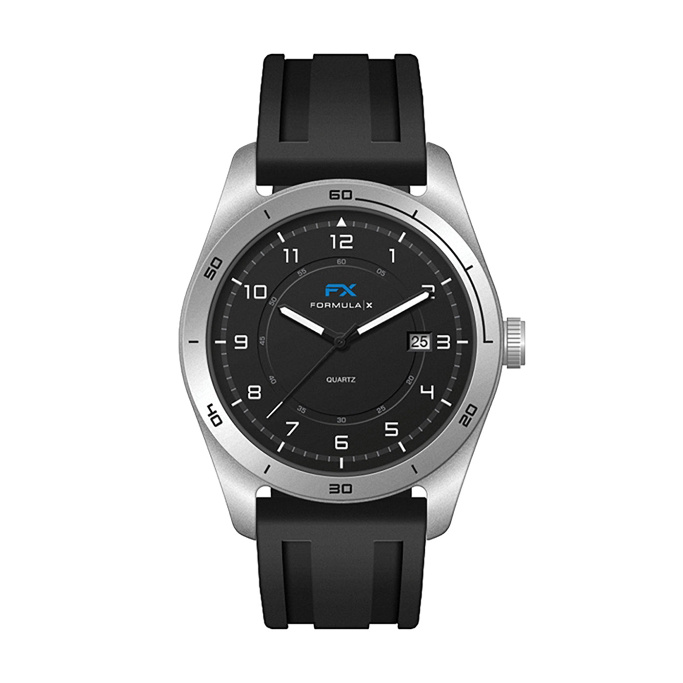42mm Steel Sport Watch Black Dial - WC6602