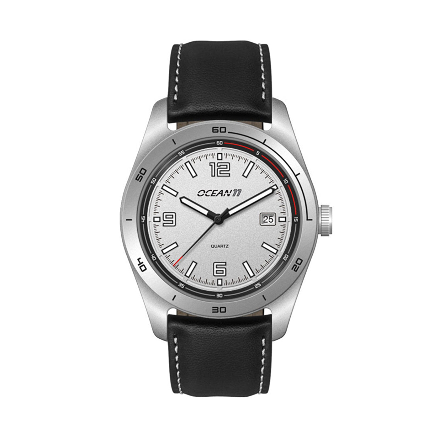 42mm Steel Dress Watch Silver Case - WC6603