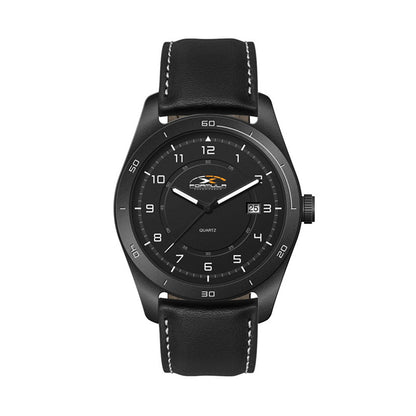 42mm Steel Dress Watch Black Case - WC6605