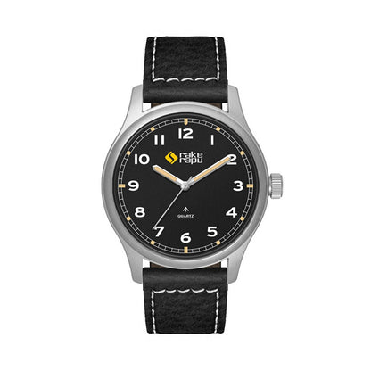 40mm Matte Silver Metal Watch - WC8143