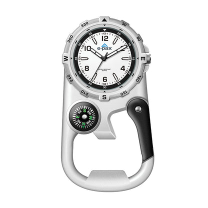 Compass Pocket Watch 41mm Carabiner