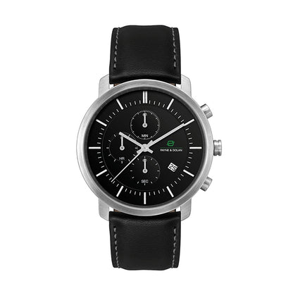 Japanese Movement Leather Strap Watch