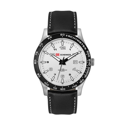 43.5mm Stainless Steel Watch - Black Bezel - WC8433