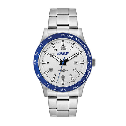 43.5mm Stainless Steel Watch Blue Bezel - WC8438
