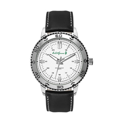 46mm Brushed Silver Metal Watch - WC8741
