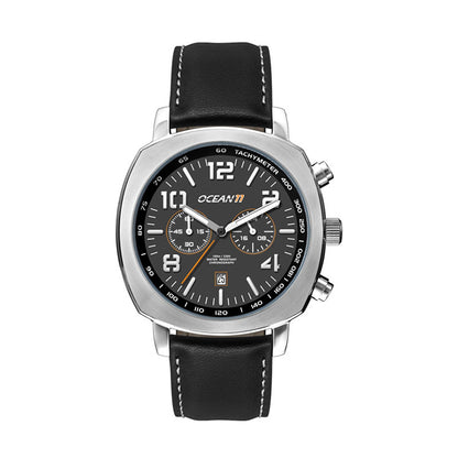 45.5mm Stainless Steel Chronograph Watch