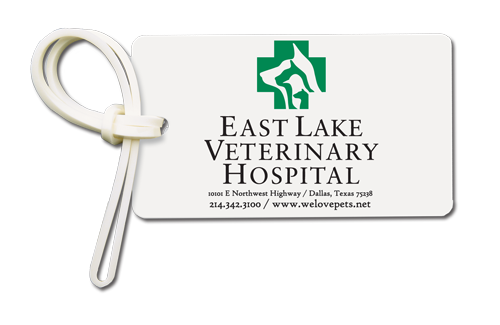 Classic Soft Vinyl Luggage Tag