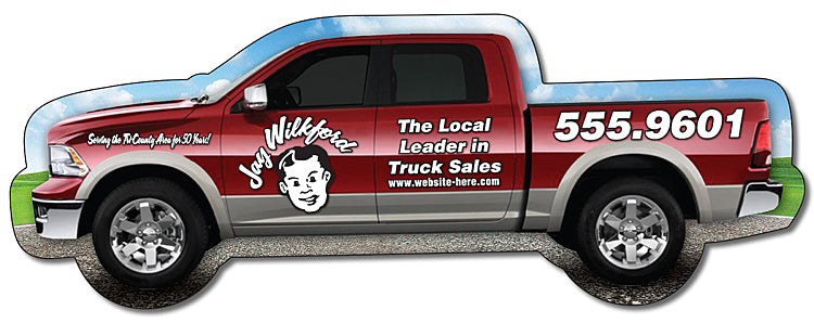 Magnet Pickup Truck Shape 25 Mil.