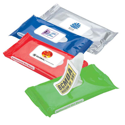 Quick Clean Antibacterial Wet Wipes