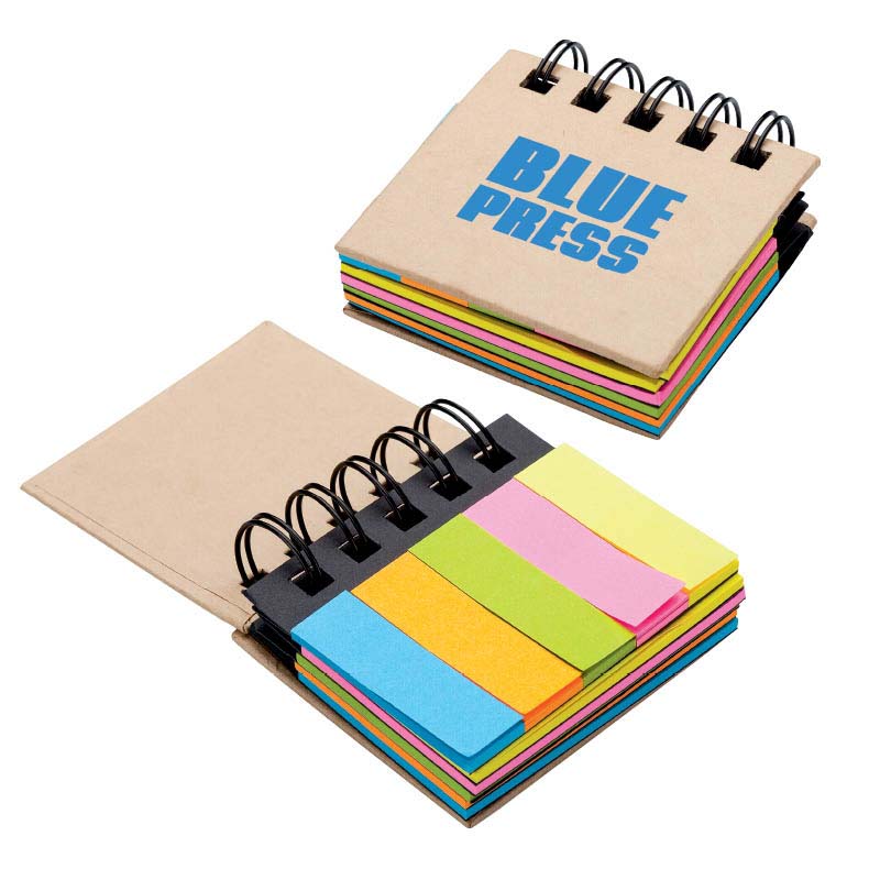 Little Big Notebook With Sticky Notes & Flags
