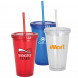 16 Ounce Double Wall Acrylic Tumbler with Removable Straw